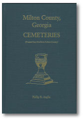 Milton County, Georgia Cemeteries.