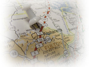 Alpharetta on the Map